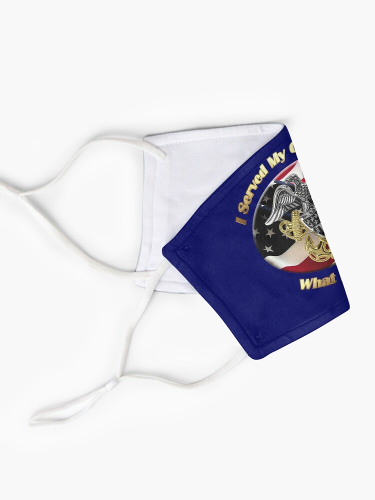 Alternate view of Naval Officer I Served My Country Mask