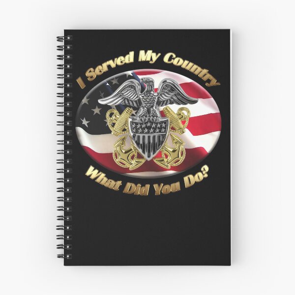 Item preview, Naval Officer I Served My Country designed and sold by hotcarshirts.