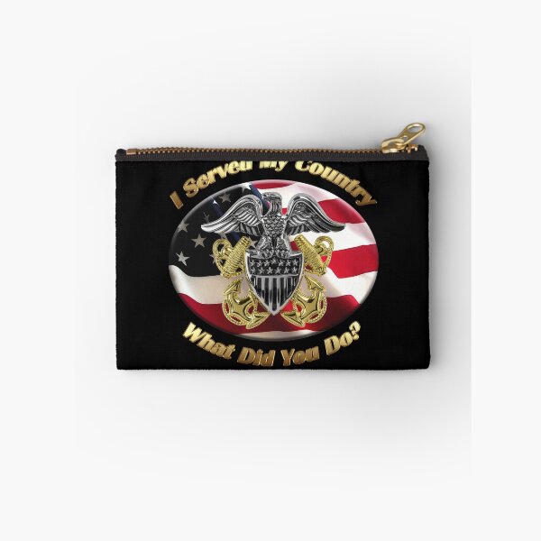 Item preview, Naval Officer I Served My Country designed and sold by hotcarshirts.