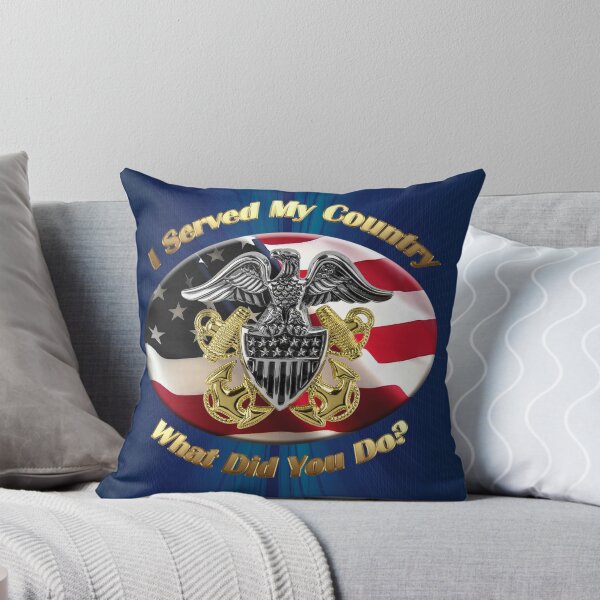 Item preview, Naval Officer I Served My Country designed and sold by hotcarshirts.