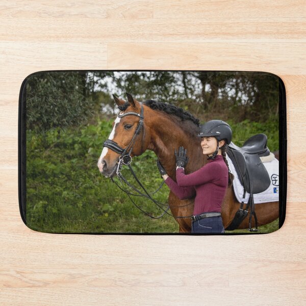 Item preview, Lusitano stallion with his happy owner.  designed and sold by AylaHarbich.