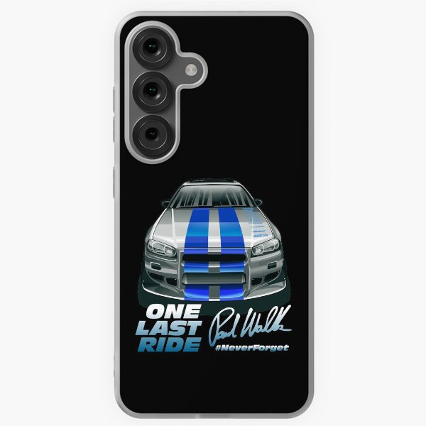Item preview, Paul Walker's Nissan Skyline GTR R34 T-Shirt designed and sold by petrothings.