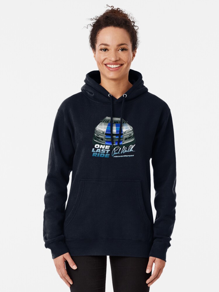 Paul Walker s Nissan Skyline GTR R34 T Shirt Pullover Hoodie for Sale by petrothings Redbubble