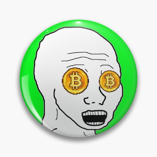 Item preview, Bitcoin Wojak designed and sold by marjard.