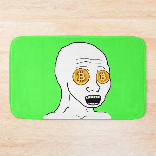 Item preview, Bitcoin Wojak designed and sold by marjard.