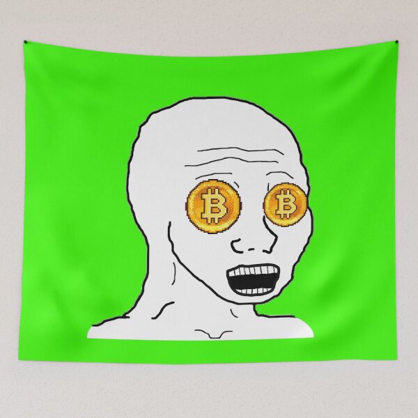 Item preview, Bitcoin Wojak designed and sold by marjard.