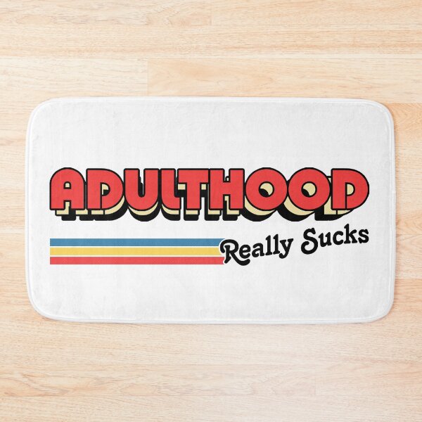 Item preview, Adulthood Really Sucks / Retro Nihilism Design  designed and sold by AestheticNow.