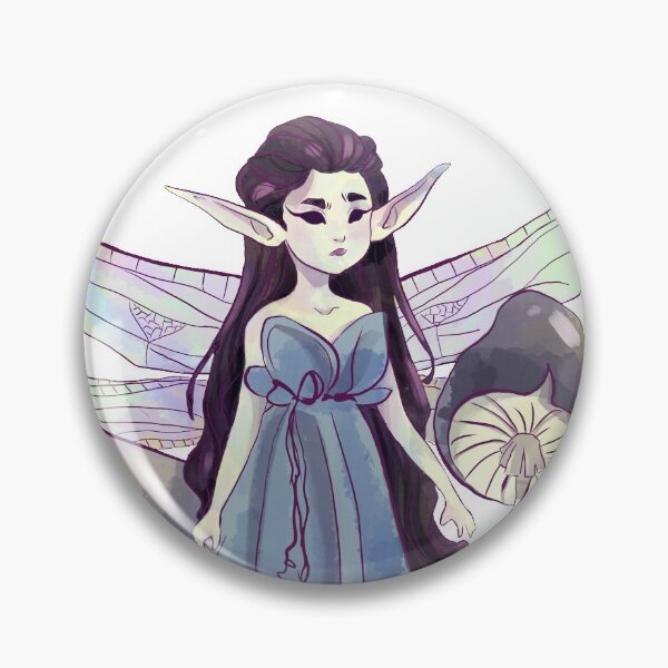 Item preview, Fairy with Mushrooms designed and sold by Maggpie-Art.
