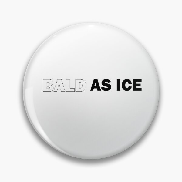 Item preview,  Bald As Ice Funny Hairdressing / Barbering Puns Puns designed and sold by RomeoSketches.