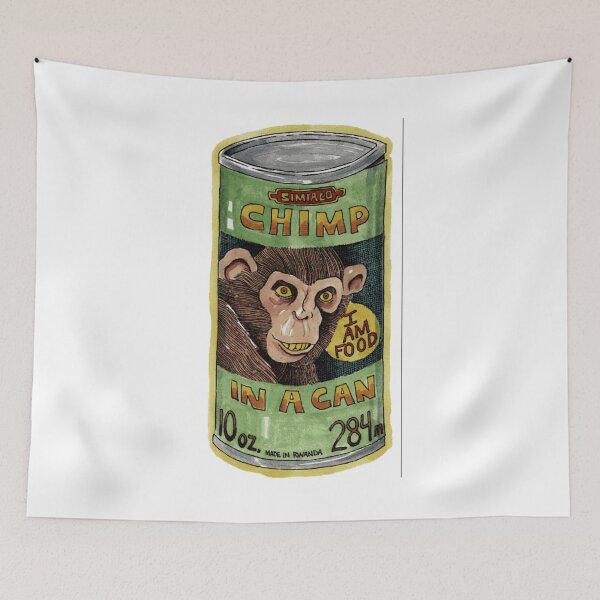 Item preview, Chimpancé en una lata designed and sold by Sean Simmans.