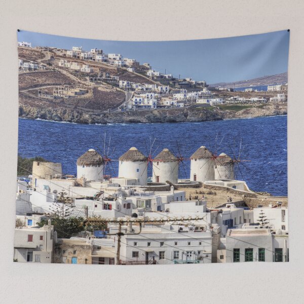 Item preview, Windmills on Mykonos designed and sold by tomg.