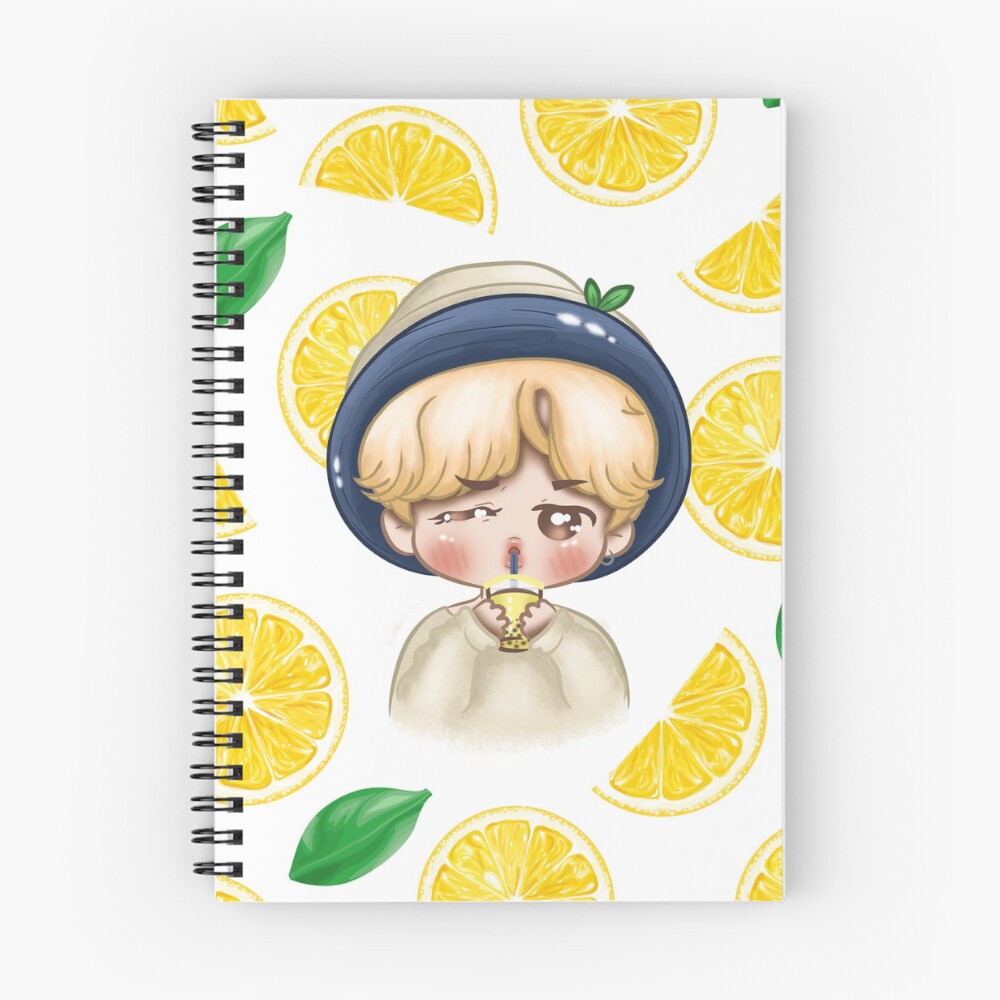 Vista previa del artículo con la obra «Cuaderno de espiral», diseñado y vendido por RoniPool.