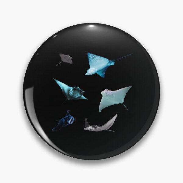 Item preview, Manta ray sticker pack designed and sold by starseedgems.