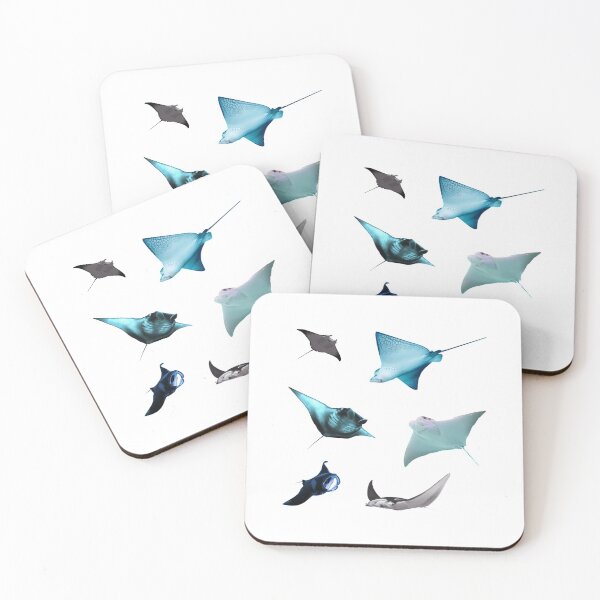 Item preview, Manta ray sticker pack designed and sold by starseedgems.