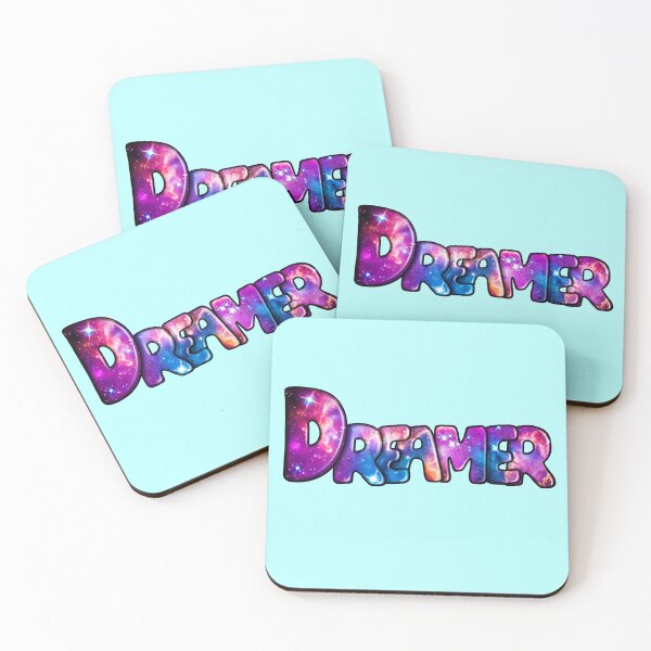 Item preview, Dreamer | Cute Galaxy Starry Bubble Writing | Manifest Rainbow Nebula Graffiti designed and sold by theBlueKazoo.