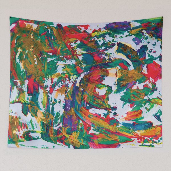 Item preview, Colorful Woods, Abstract Painting  designed and sold by pineappledizajn.