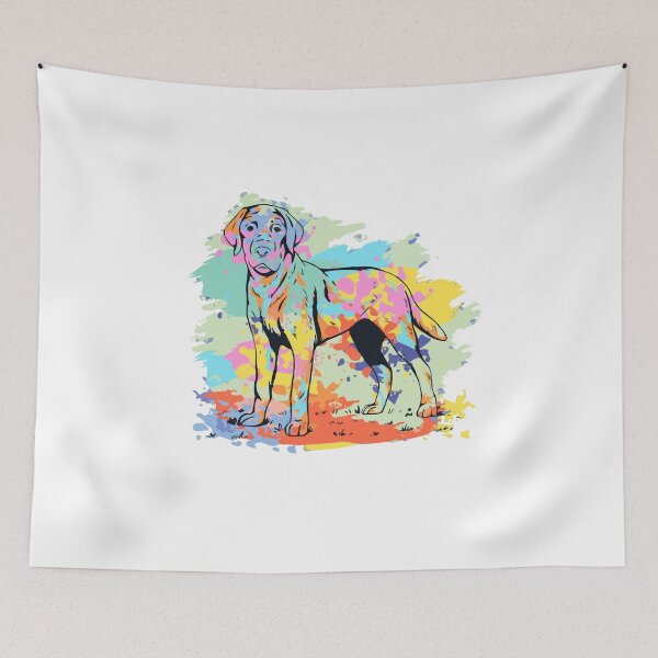 Artikelvorschau, Labrador Hund Aquarell T-Shirt entworfen und verkauft von CheninaStore.