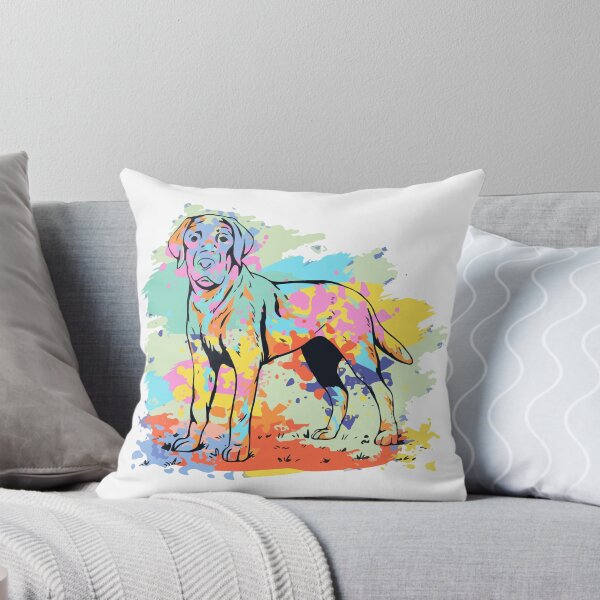 Artikelvorschau, Labrador Hund Aquarell T-Shirt entworfen und verkauft von CheninaStore.