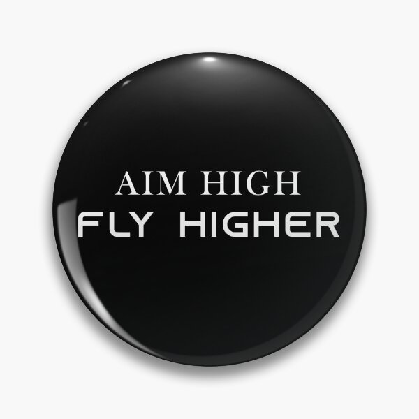 Item preview, Aim High Fly Higher 'Black Edition' designed and sold by Luxury-Outfits.