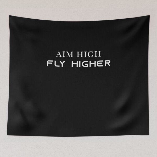 Item preview, Aim High Fly Higher 'Black Edition' designed and sold by Luxury-Outfits.