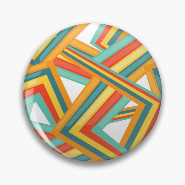 Item preview, Bright Geometric Pattern designed and sold by DigitalNobleman.
