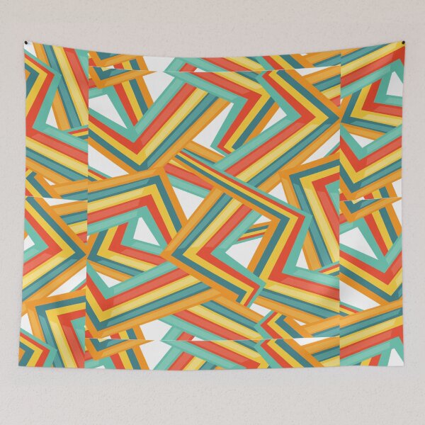 Item preview, Bright Geometric Pattern designed and sold by DigitalNobleman.