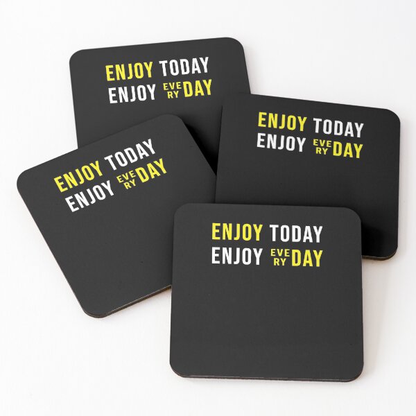 Item preview, Enjoy Today Enjoy Everyday 'Black Edition' designed and sold by Luxury-Outfits.