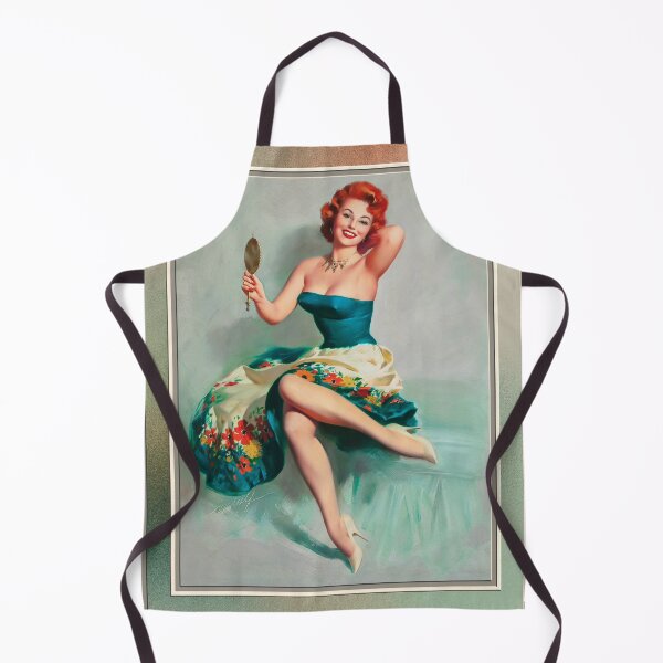Item preview, Blossoming Beauty Pin-up by Bill Medcalf Pin-Up Girl Vintage Artwork designed and sold by Xzendor7 Digital Art Creations.