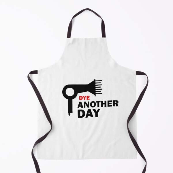 Item preview, Dye Another Day Funny Hairdressing / Barbering Pun ( Black ) designed and sold by RomeoSketches.