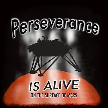Artwork thumbnail, Perseverance Is Alive on Mars by FileStyle