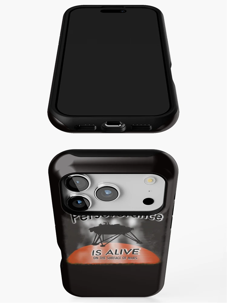 Thumbnail 3 of 4, iPhone Case, Perseverance Is Alive on Mars designed and sold by FileStyle.