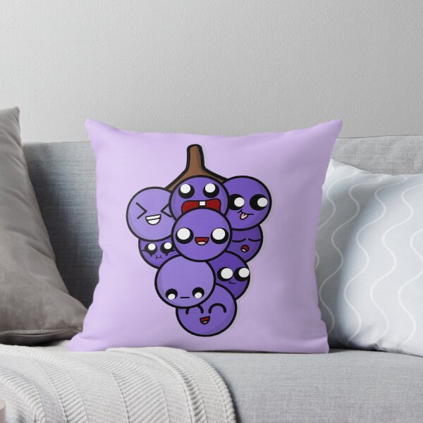 Item preview, Cute Cartoon Grapes designed and sold by cookingwithten.