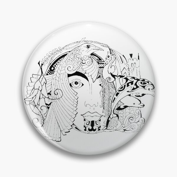 Item preview, Tattooed maiden designed and sold by Linda Bassett.