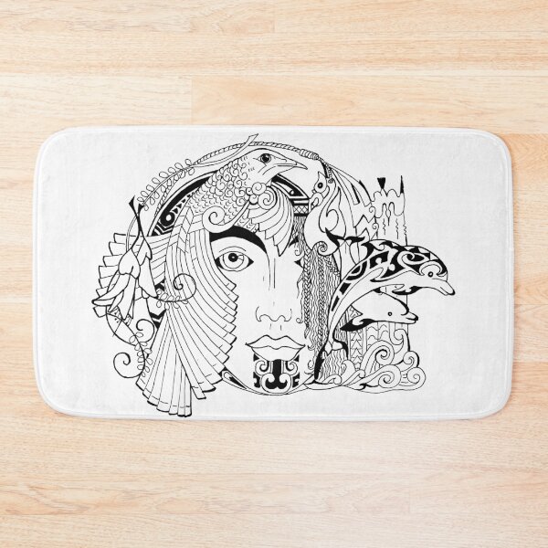 Item preview, Tattooed maiden designed and sold by Linda Bassett.