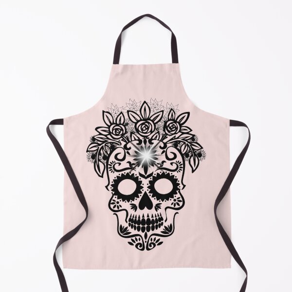 Artikelvorschau, Black Skull Sugar Lady entworfen und verkauft von Gothic Fantasy.