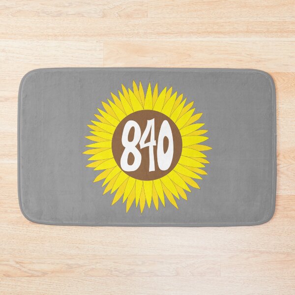 Item preview, Hand Drawn California 840 Area Code Sunflower designed and sold by itsrturn.