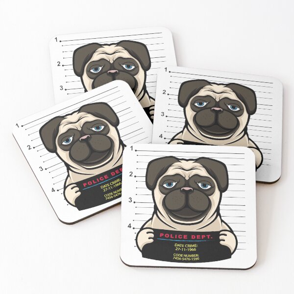 Item preview, PUG DOG- POLICE DET designed and sold by ALCHILE1.