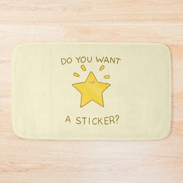 Item preview, Do You Want A Sticker? designed and sold by deliinthesky.