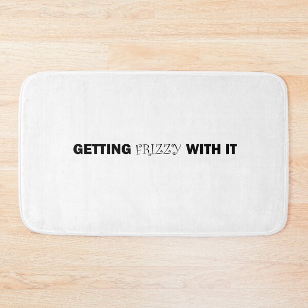 Item preview,  Getting Frizzy With It Funny Hairdressing / Barbering Pun (Black) designed and sold by RomeoSketches.