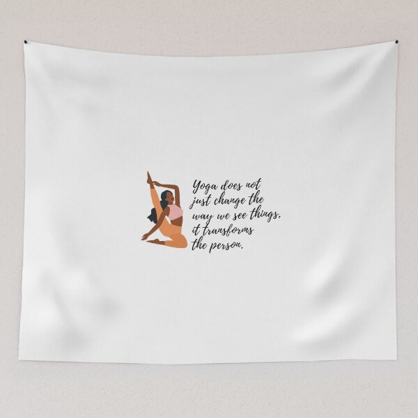 Item preview, Yoga does not just change the way we see things, it transforms the person designed and sold by Art Wear Nation.