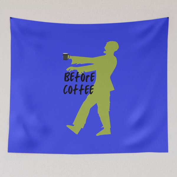 Item preview, Man Before Coffee designed and sold by Lilaclown.
