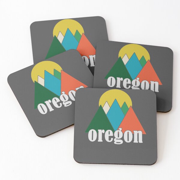 Item preview, Oregon Tee - Abstract Retro Mountains Sunset Hiking   designed and sold by Richard529.