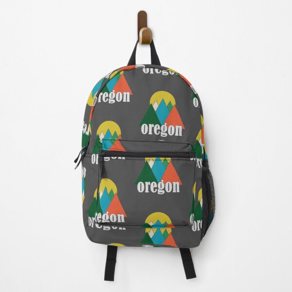 Item preview, Oregon Tee - Abstract Retro Mountains Sunset Hiking designed and sold by Richard529.