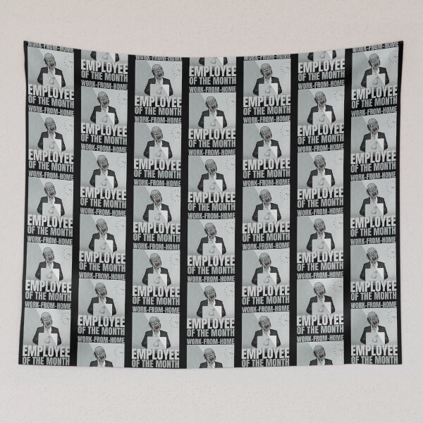 Item preview, Work from home employee of the month! designed and sold by Melin-aRT.