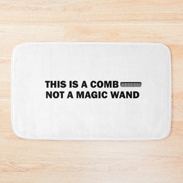 Item preview,   This A Comb Funny Hairdressing / Barbering Pun (Black) designed and sold by RomeoSketches.