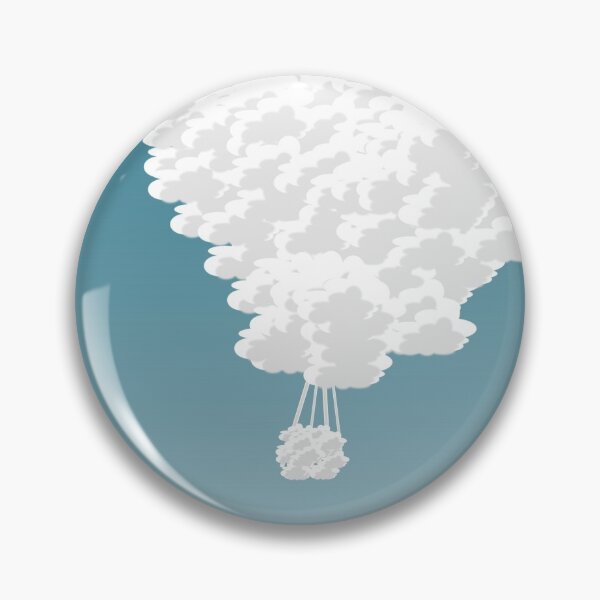 Item preview, One day I'll fly away | hot air balloon cloud designed and sold by SVGWBA.