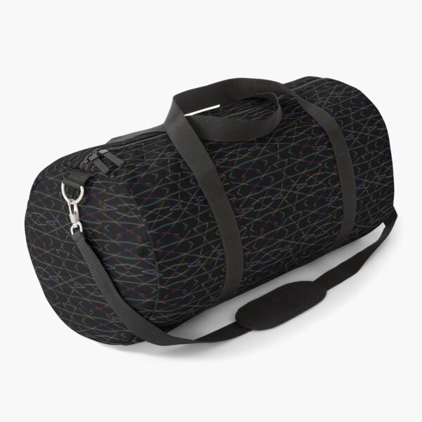 Item preview, black multi-coloured pattern  designed and sold by Phoebe Leech.