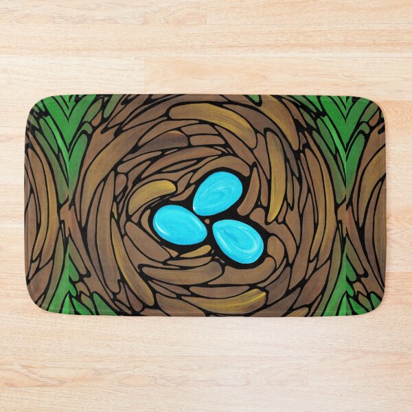 Item preview, Signs Of Spring With Robin's Egg Blue Nest Art by Sharon Cummings designed and sold by Sharon Cummings Art.
