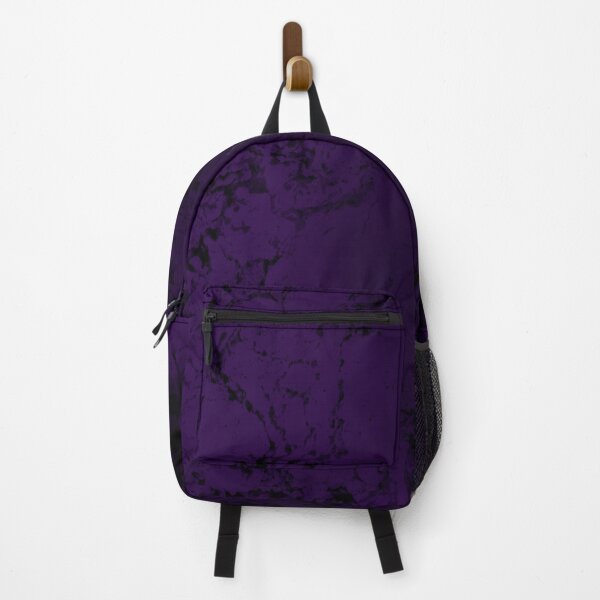 Item preview, Black And Purple Marble Background designed and sold by RosieSunflower.