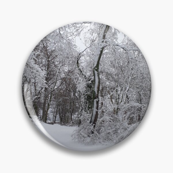 Item preview, Park in white, nature, hibernation designed and sold by UnsereWelt.